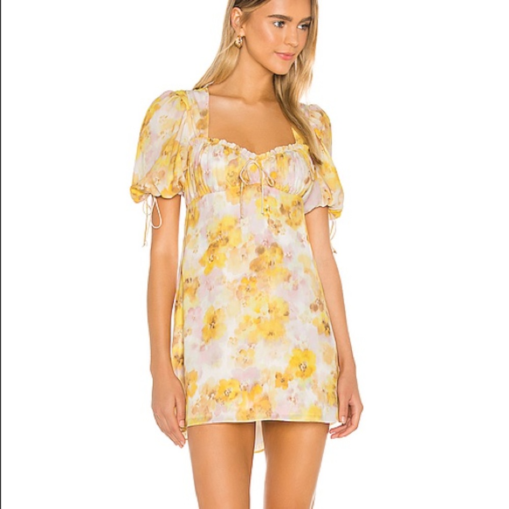 NWT for love and lemons Zina mini dress